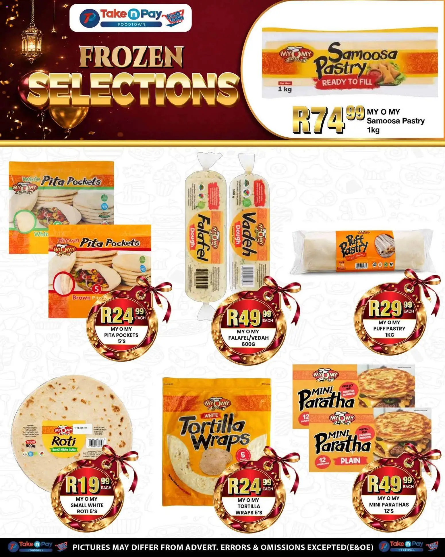 New Take n Pay catalogue – valid from 24/08/2026 | Page: 3 | Products: Puff pastry, Bread, Dough, Pastry
