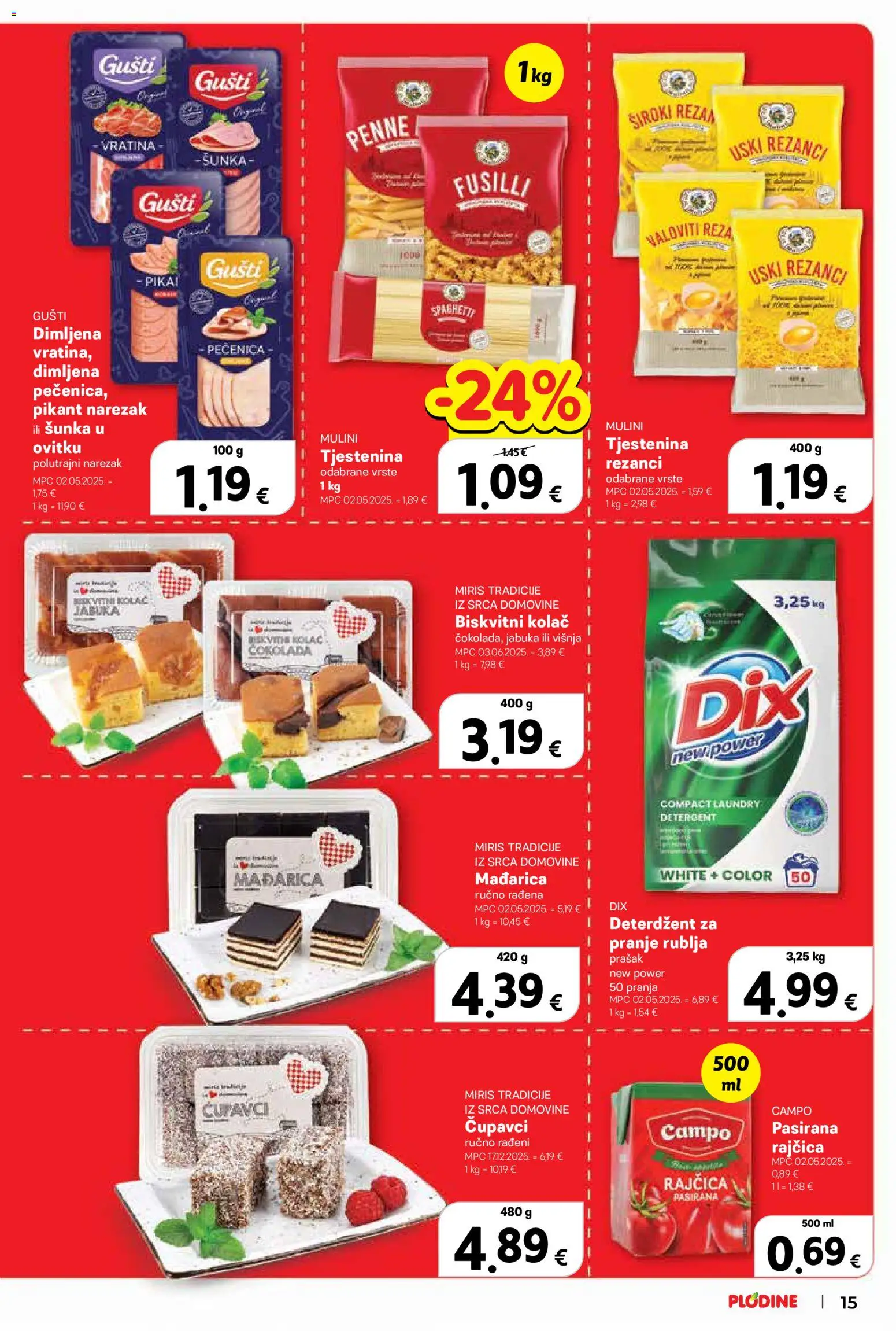 Plodine katalog | vrijedi od 03.06.2026 | Stranica: 15