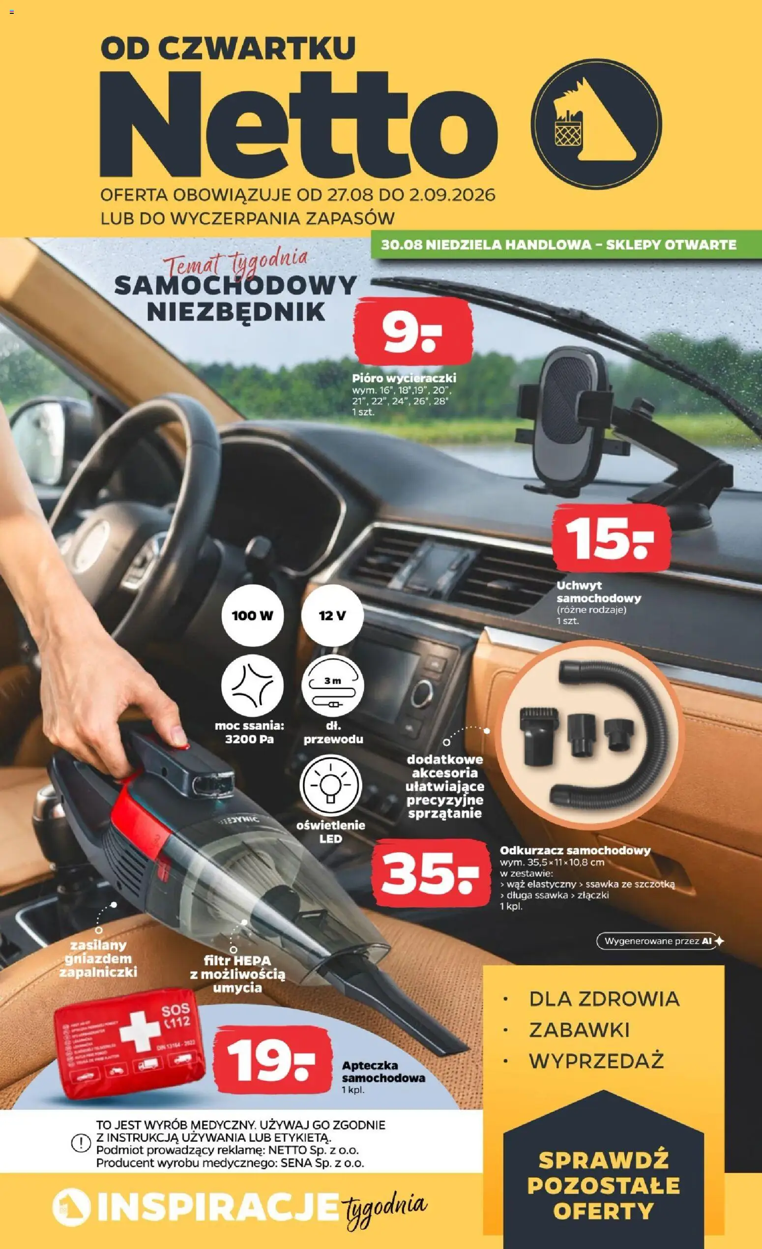 Netto gazetka od czwartku NonFood od 27.08.2026 | Strona: 1