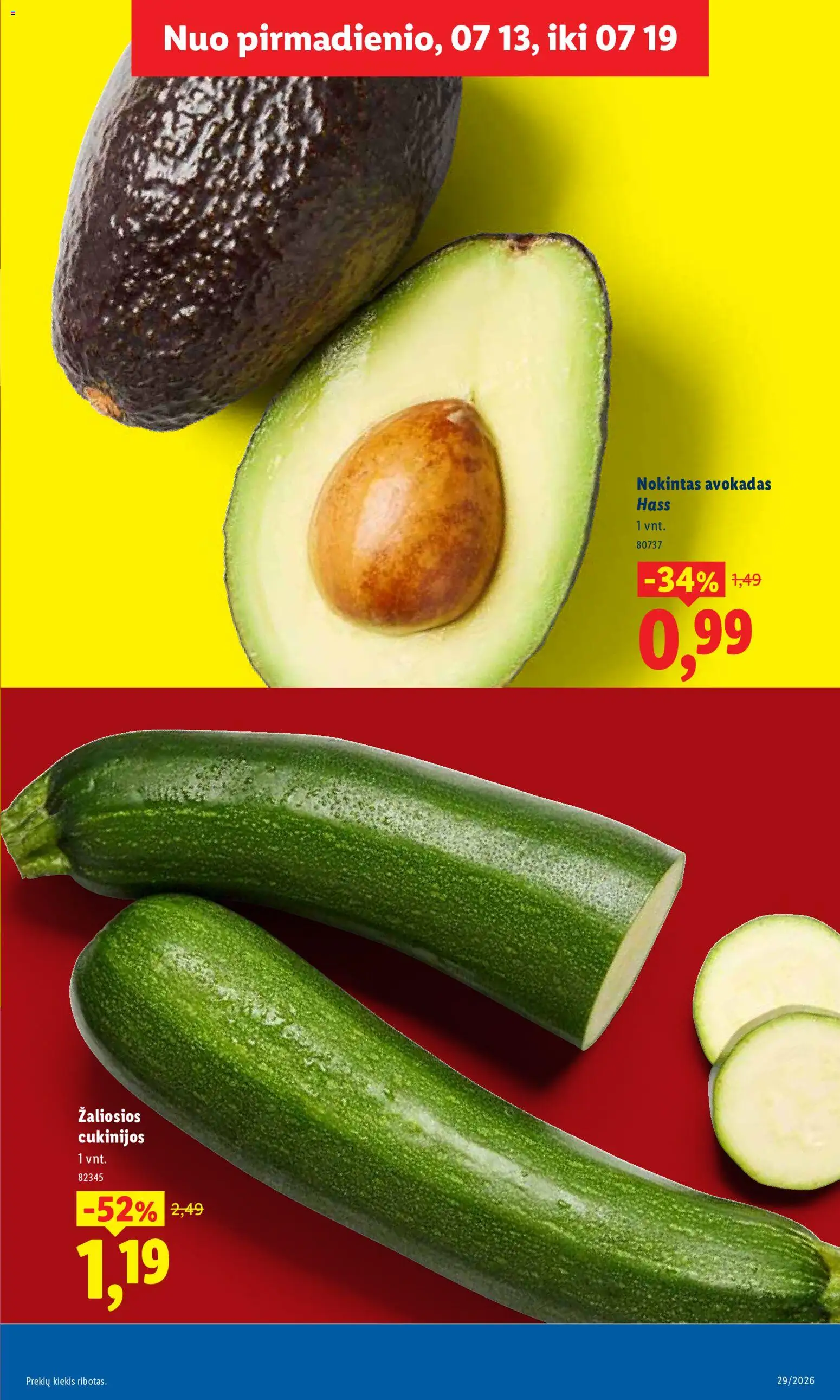 LIDL akcijos nuo 2026.07.13 | Puslapis: 7 | Prekių: Bandelės, Pyragas, Duona