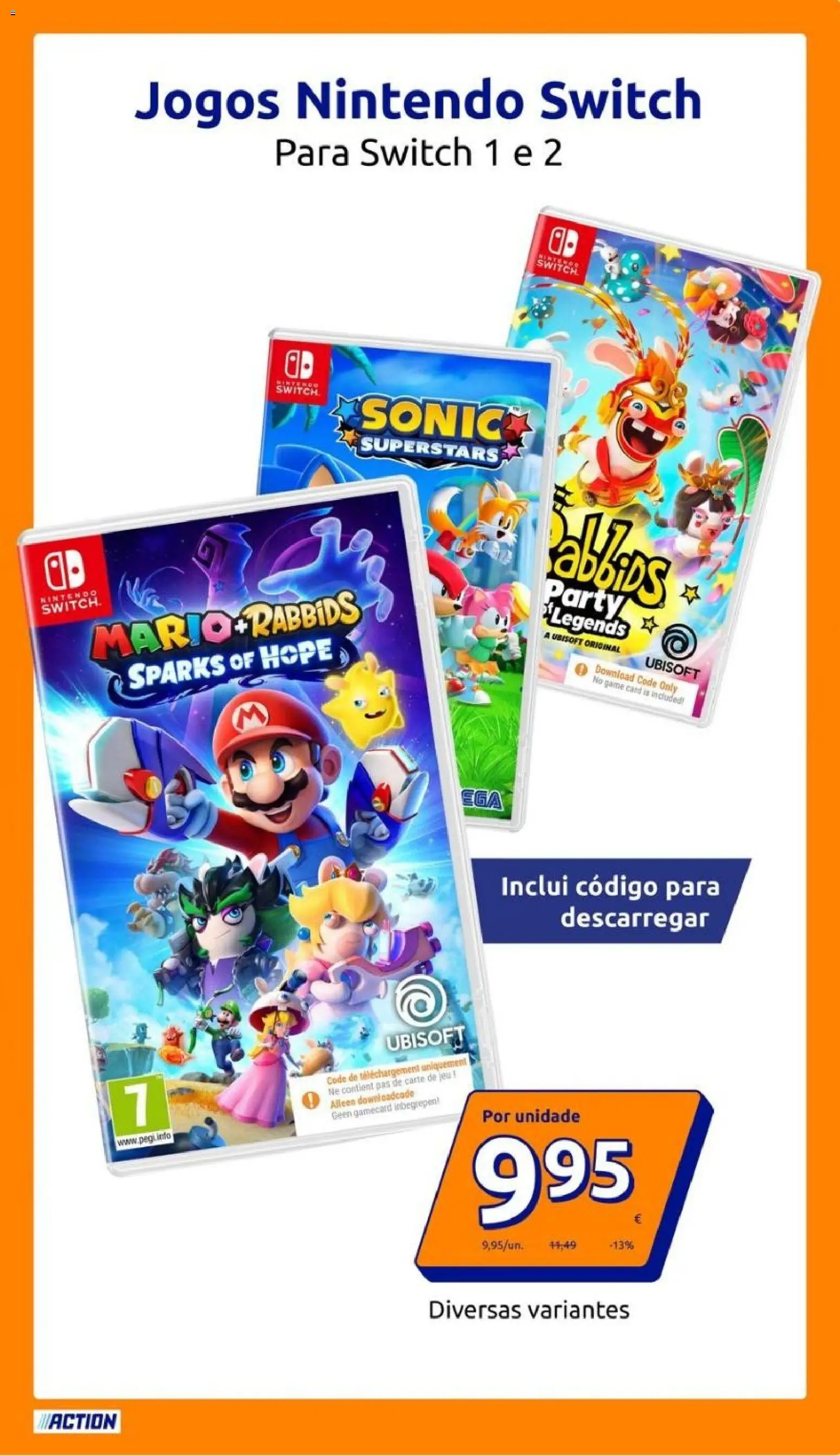 Action folheto │ válido de 12/08/2026 | Página: 5 | Produtos: Jogos, Nintendo Switch