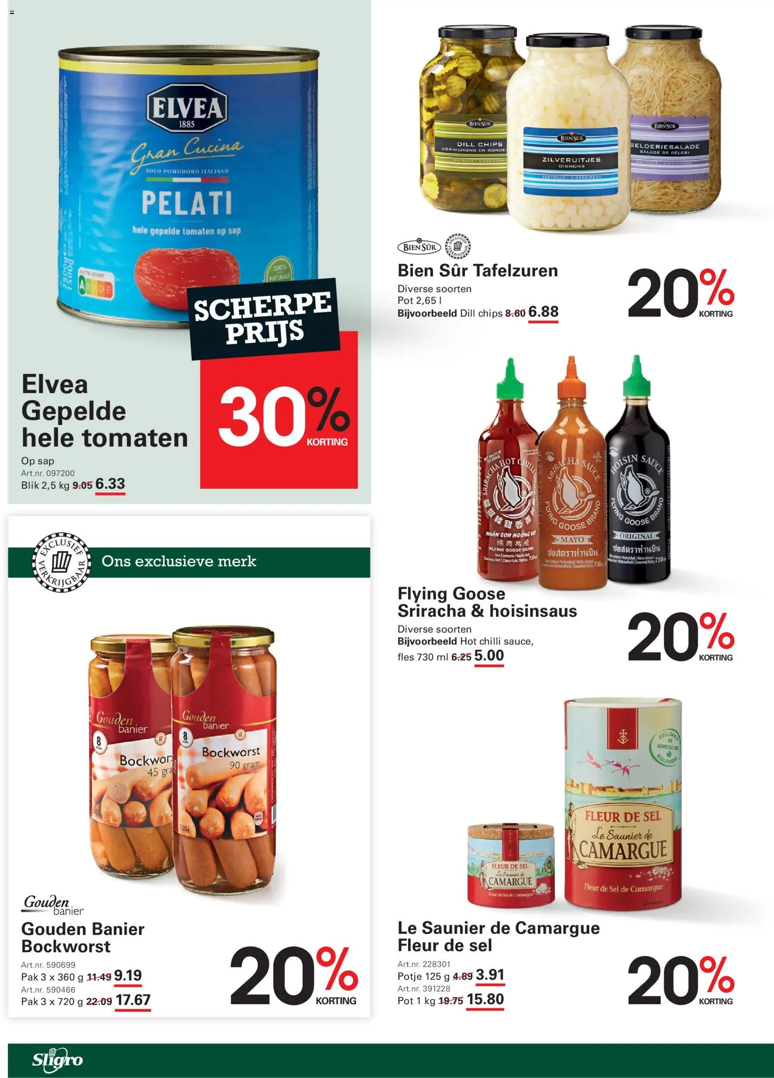 {H1} | Pagina: 14 | Producten: Sap, Tomaten, Salade, Pot