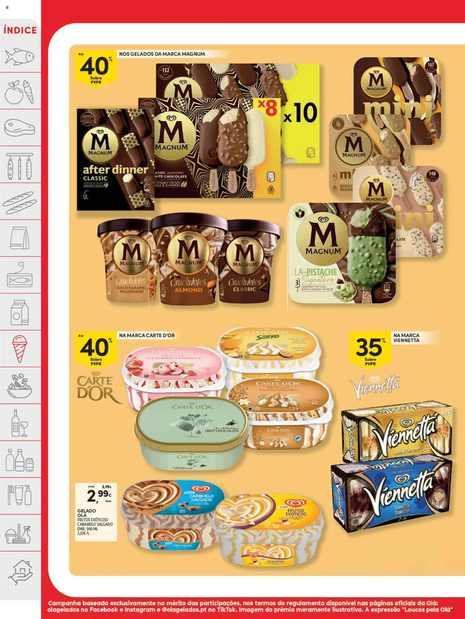 Continente folheto │ válido de 04/08/2026 | Página: 34 | Produtos: Gelado, Chocolate