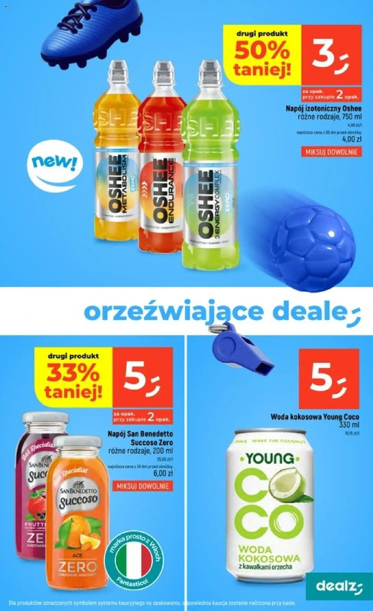 Dealz gazetka od 09.07.2026 | Strona: 23 | Produkty: Woda kokosowa, Woda