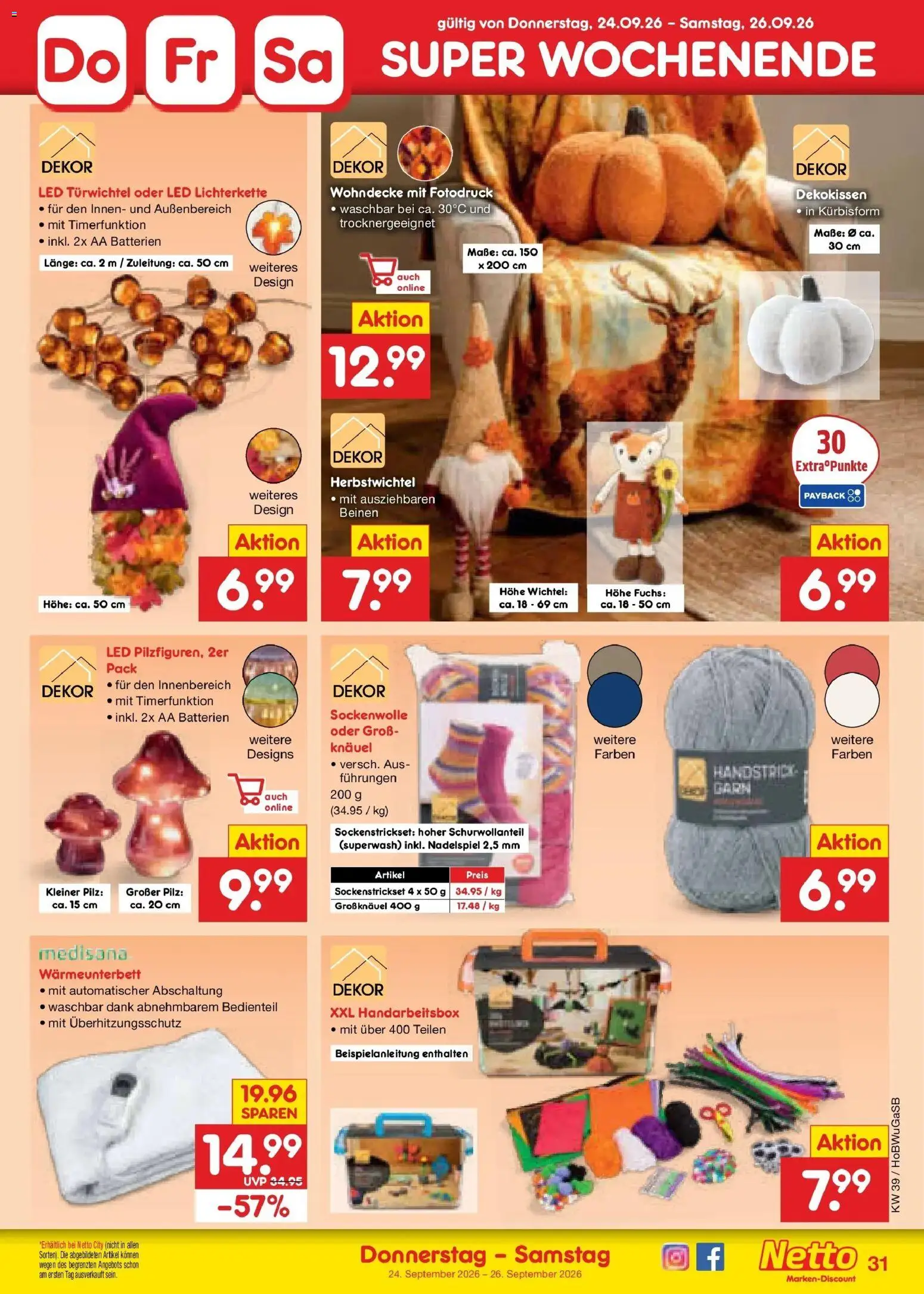 Netto Marken-Discount Prospekt Oldenburg – gültig ab 21.09.2026 | Seite: 45 | Produkte: Batterien