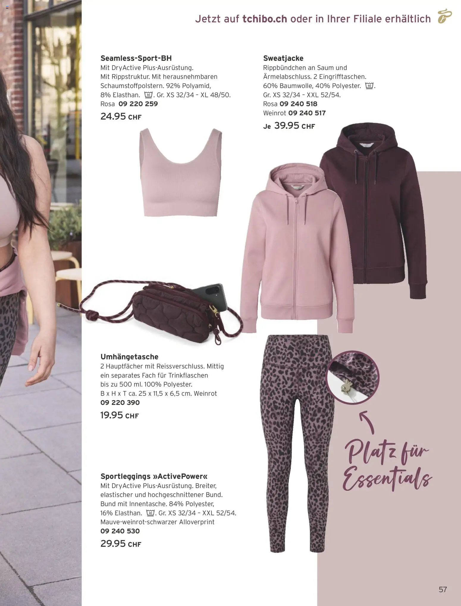 Tchibo aktionen – gültig ab 01.09.2026 | Seite: 57 | Produkte: Sweatjacke