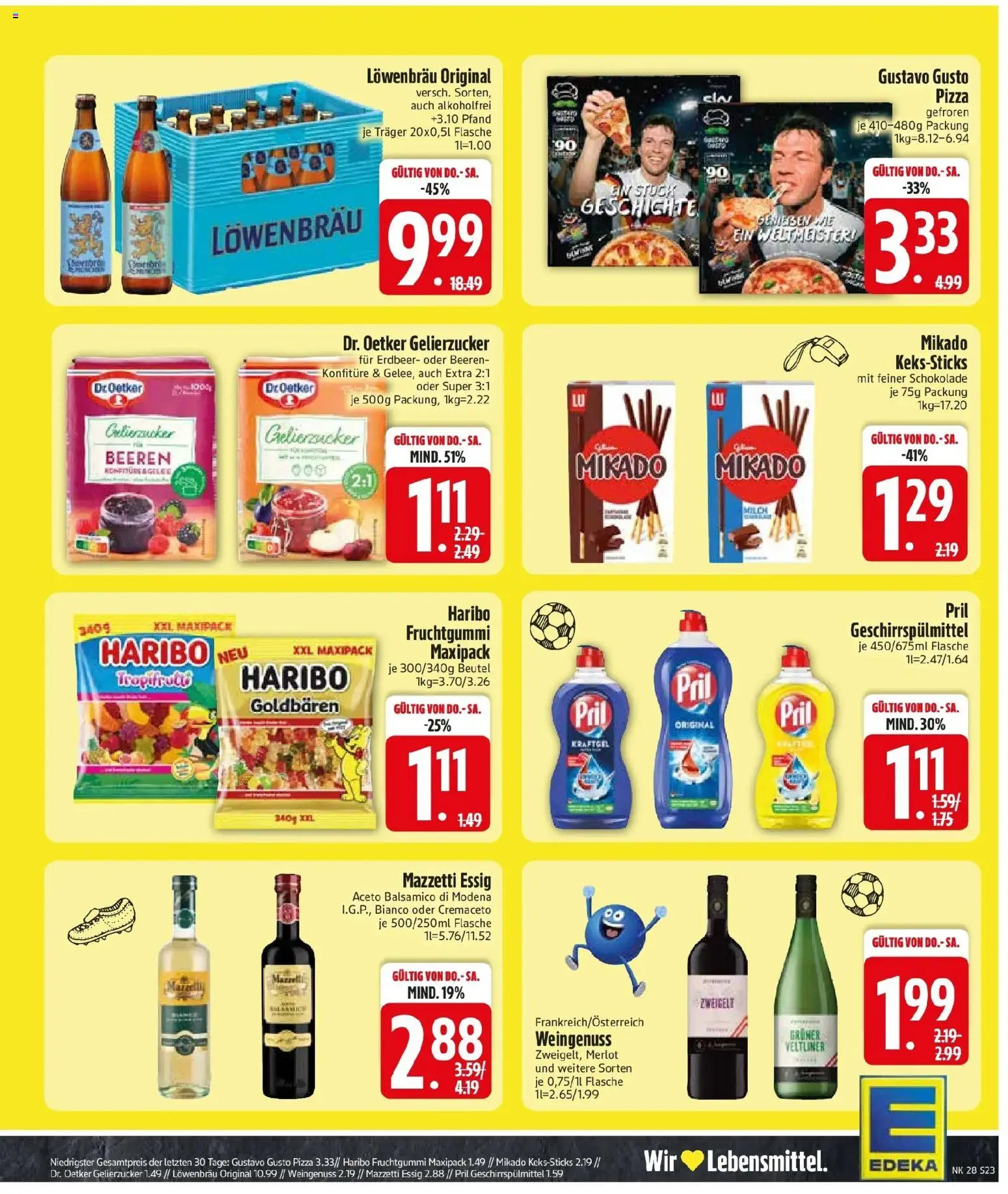 Edeka - EDEKA: Wochenangebote – gültig ab 06.07.2026 | Seite: 25 | Produkte: Gustavo gusto, Schokolade, Balsamico, Pizza