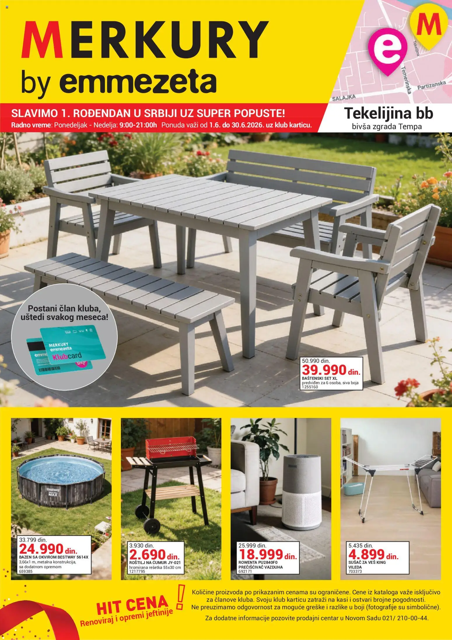 Emmezeta katalog - važi od 01.06.2026 | Strana: 1 | Proizvode: Rešetka, Vileda, Roštilj
