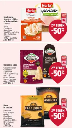 Delhaize folder week 38 - Voorbeeld van een folder van Delhaize, geldig van 10/09/2026 | Pagina: 11 | Producten: Kalkoenfilet, Parmigiano Reggiano, Kip, Proteïne