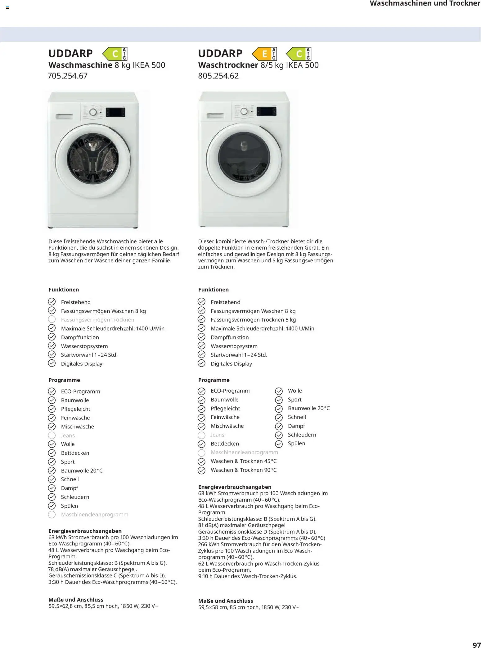 Ikea Elektrogeräte – gültig ab 19.06.2026 | Seite: 97