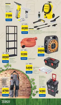 Tesco katalógus - amely érvényes a következő dátumtól: 28.04.2026 | Oldal: 14 | Termékek: Polc, Akkumulátor, Magasnyomású mosó, Szerszámosláda