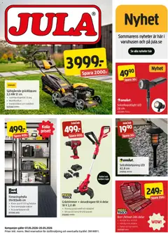 Jula erbjudanden - Förhandsvisning av reklamblad från butik Jula aktuell från 07.05.2026