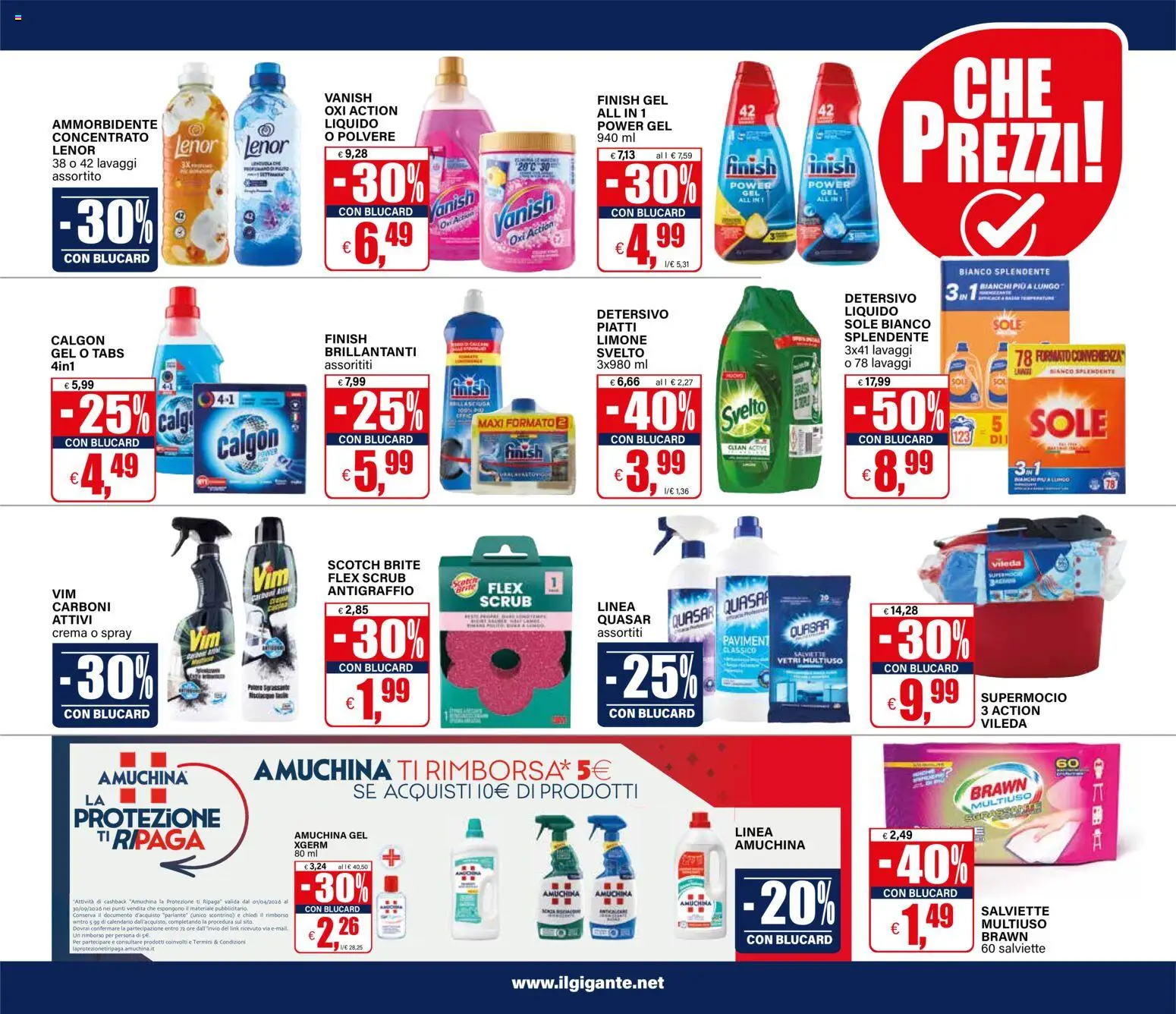 Volantino Il Gigante del 02/07/2026 | Pagina: 11 | Prodotti: Crema, Ammorbidente, Scrub, Limone