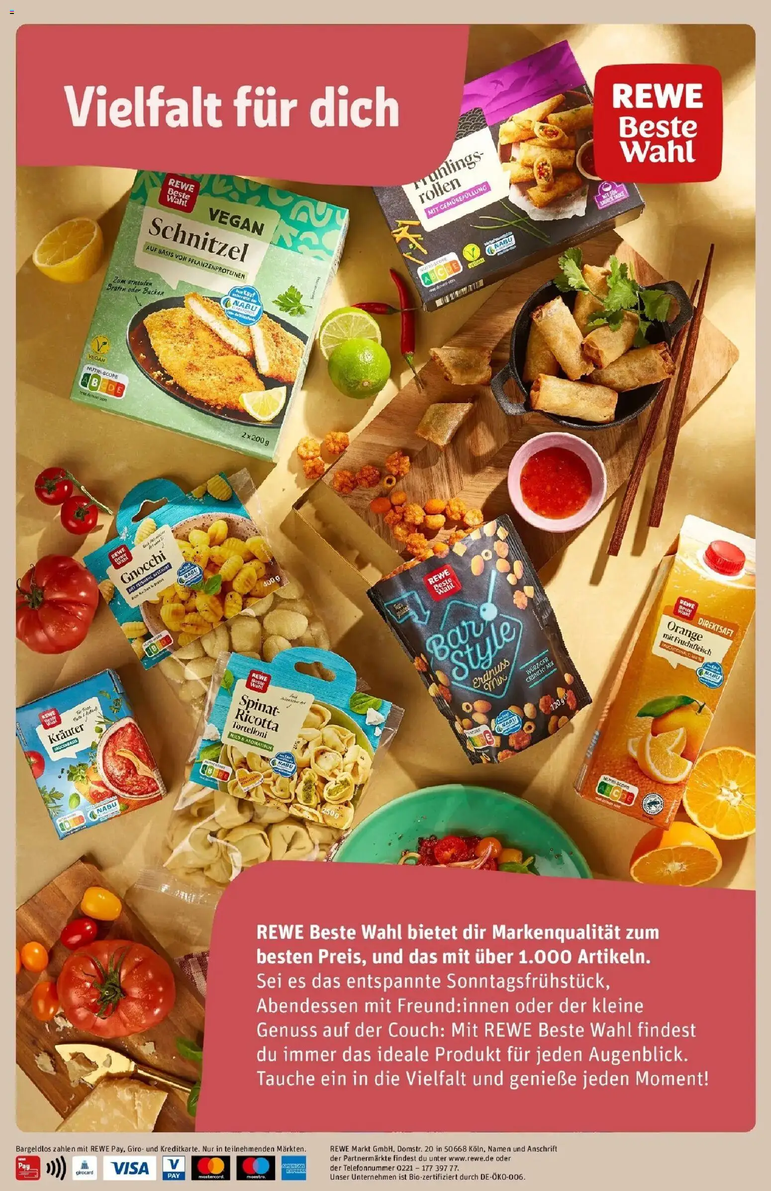 Rewe Prospekt Oldenburg – gültig ab 08.06.2026 | Seite: 30 | Produkte: Couch, Schnitzel, Pasta