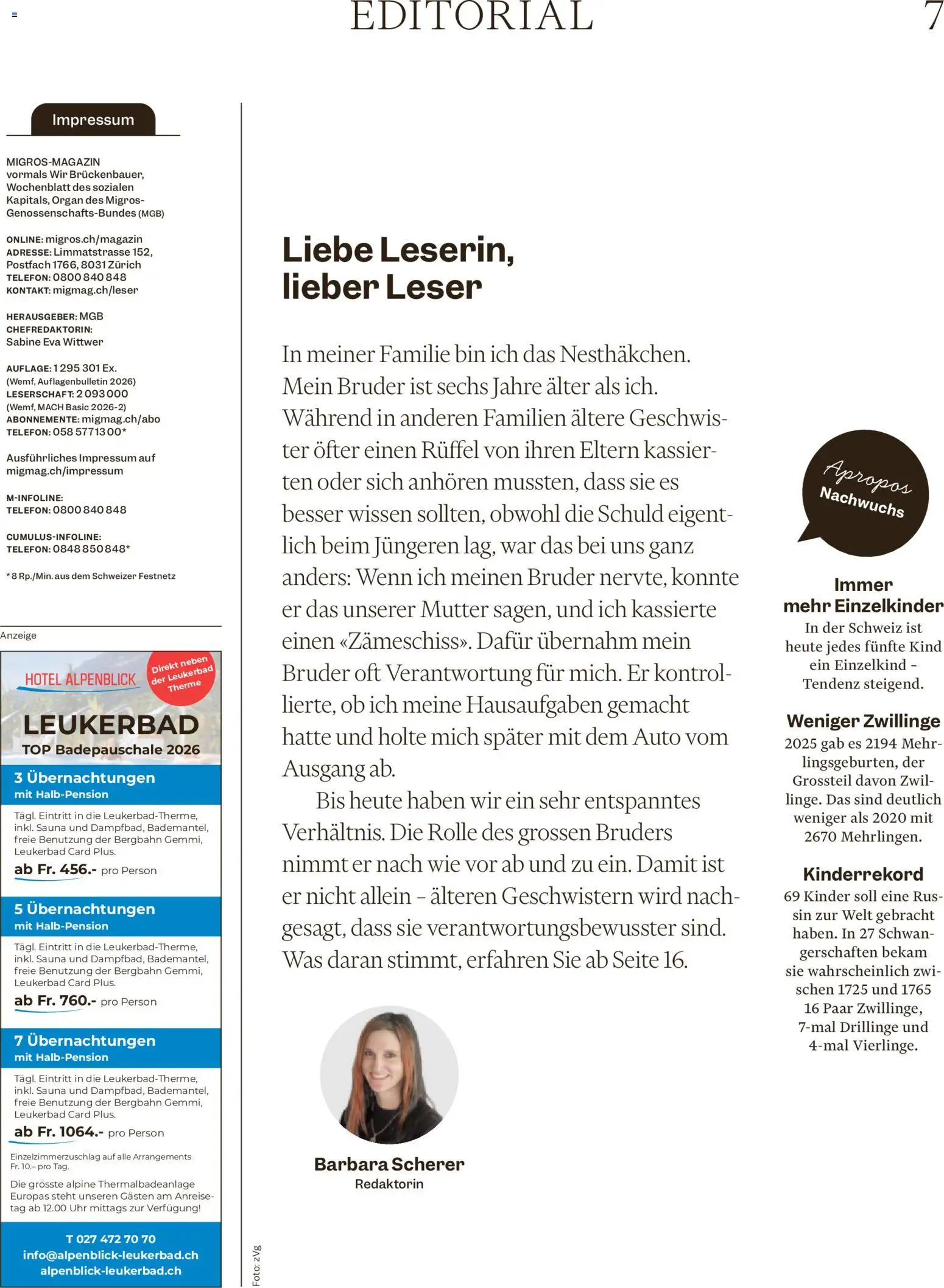 Migros aktionen Magazine – gültig ab 14.10.2026 | Seite: 7