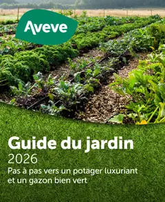 Aveve Guide du jardin - Voorbeeld van een folder van Aveve, geldig van 09/02/2026