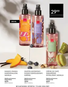 Pogląd oferty "Avon Katalog 9 2026" - ważna od 01.09.2026 | Strona: 201 | Produkty: Mango, Puder, Wanilia