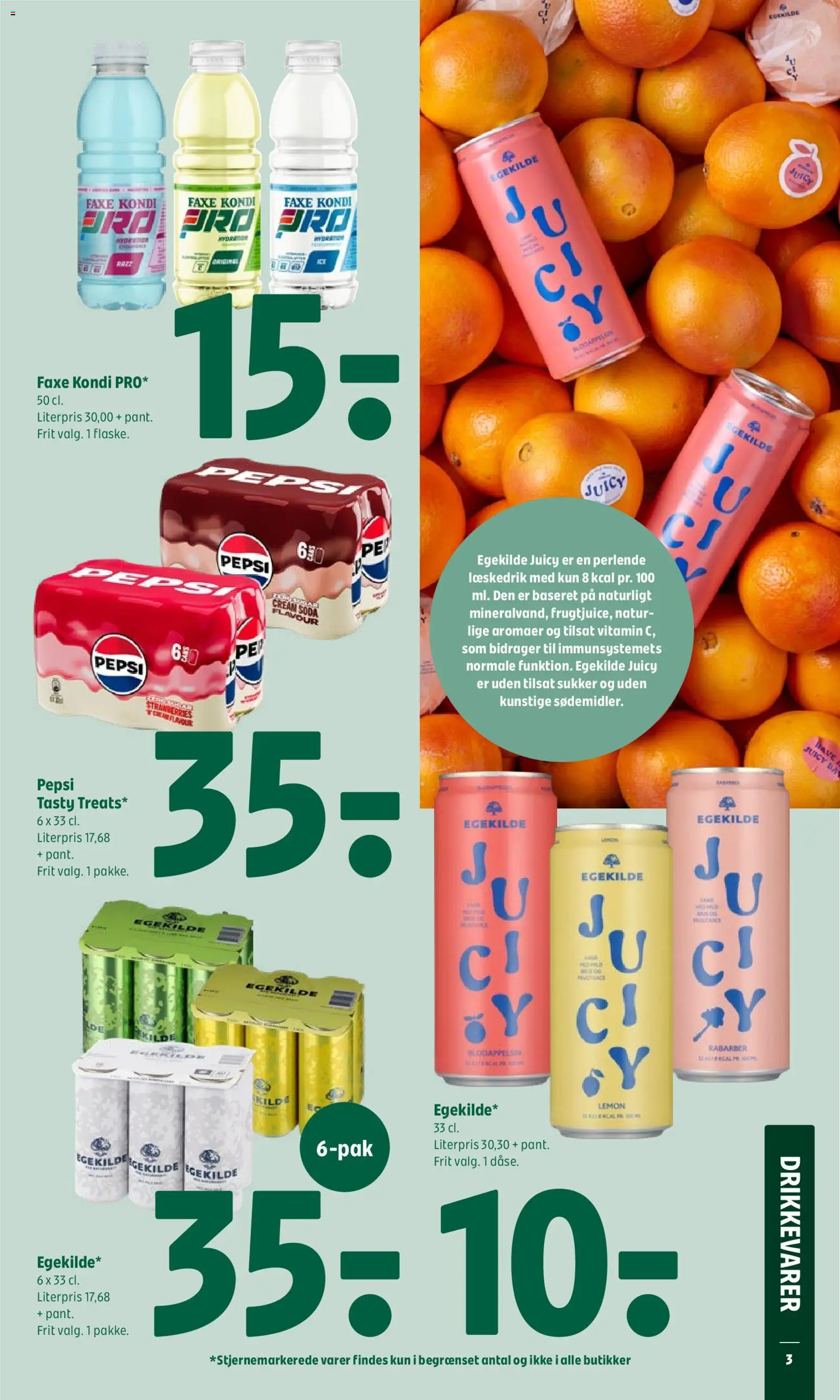 Coop 365 tilbudsavis – gyldig fra 30/04/2026 | Side: 21 | Produkter: Rabarber, Faxe Kondi, Sukker, Pepsi