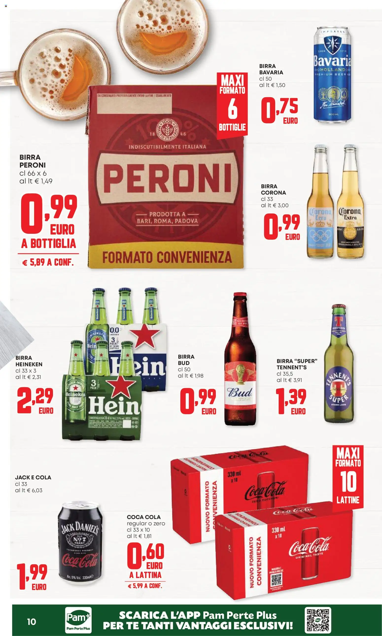 Volantino Panorama del 04.06.2026 | Pagina: 10 | Prodotti: Birra, Tè, Heineken, Coca Cola