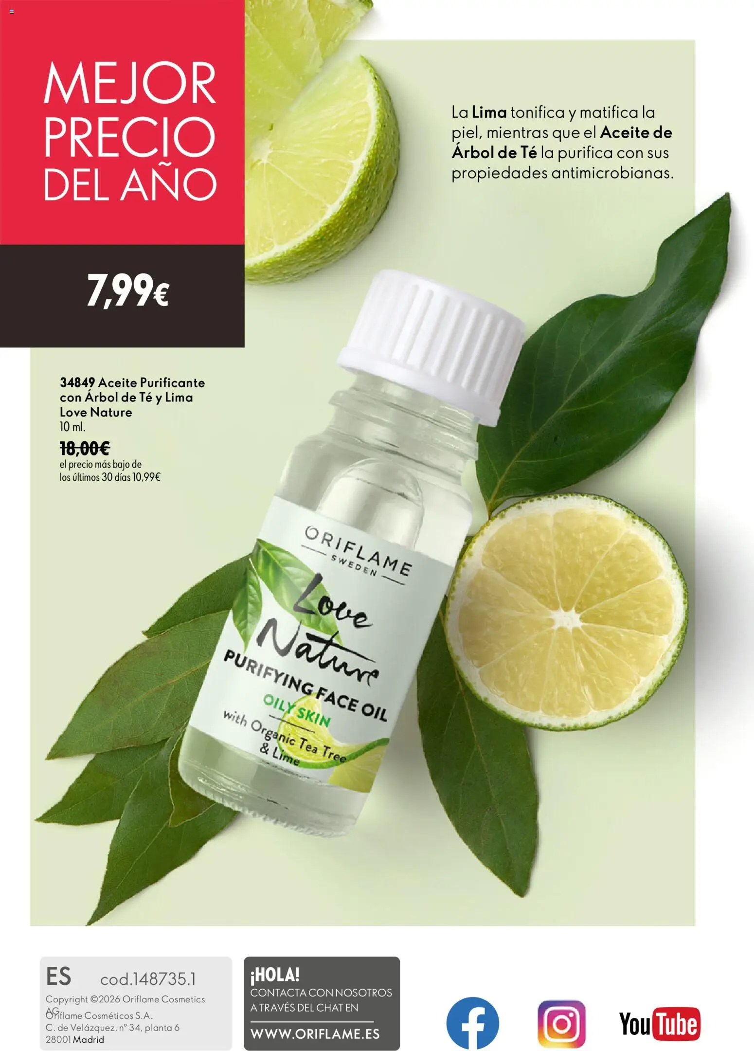 Oriflame - Catálogo Campaña 10 │ válido desde el 15/07/2026 | Página: 148
