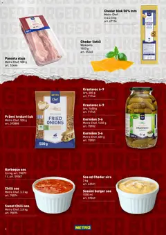 Metro katalog - Sve za savršen burger - pregled Metro kataloga - važi od 01.09.2026 | Strana: 4 | Proizvode: Krastavac, Krastavci, Burger, Kornišoni
