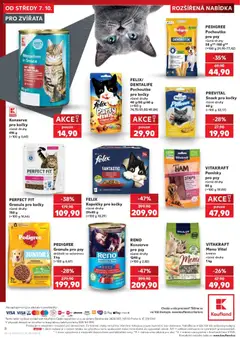 Náhled letáku PEDIGREE Granule pro psy drůbeží se zeleninou 3 kg, PEDIGREE Granule pro psy drůbeží se zeleninou 3 kg od 07.10.2026 | Strana: 8 | Produkty: Kapsičky pro kočky, Konzerva pro psy, Konzerva pro kočky, Kapsičky