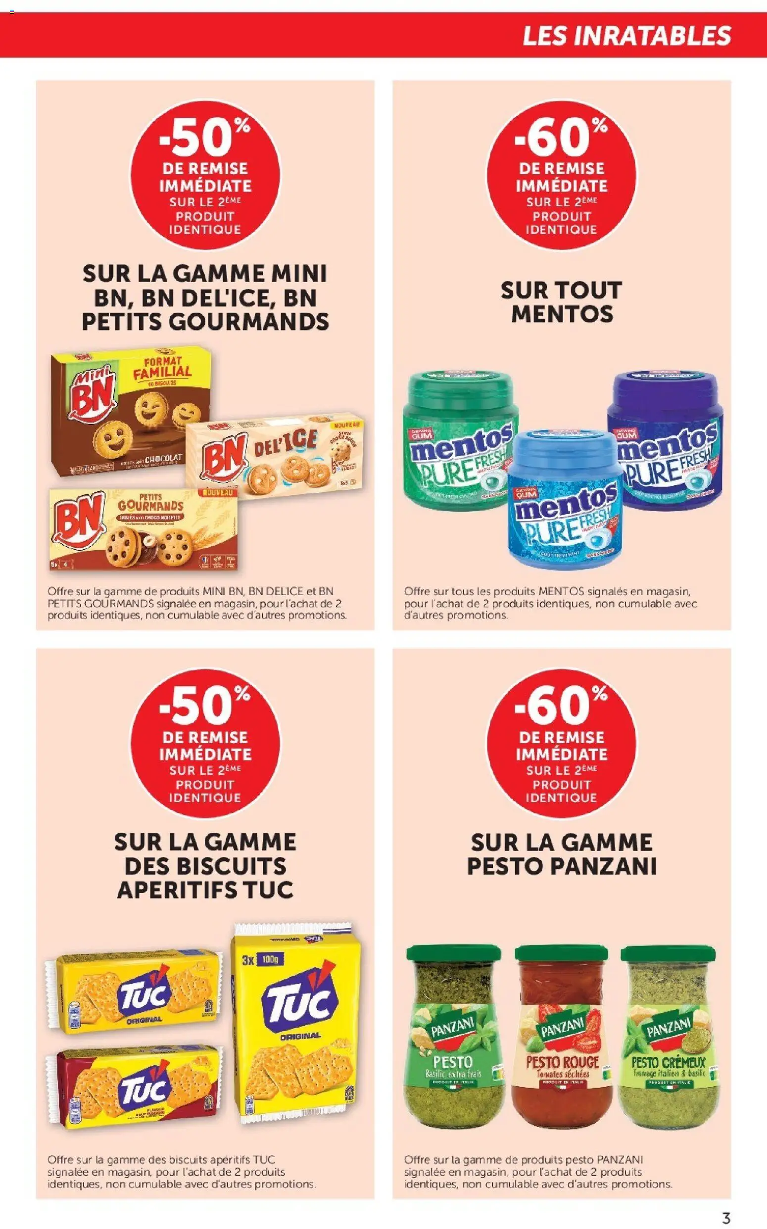 {H1} | Page: 3 | Produits: Tomates séchées, Chocolat, Tomates, Biscuits