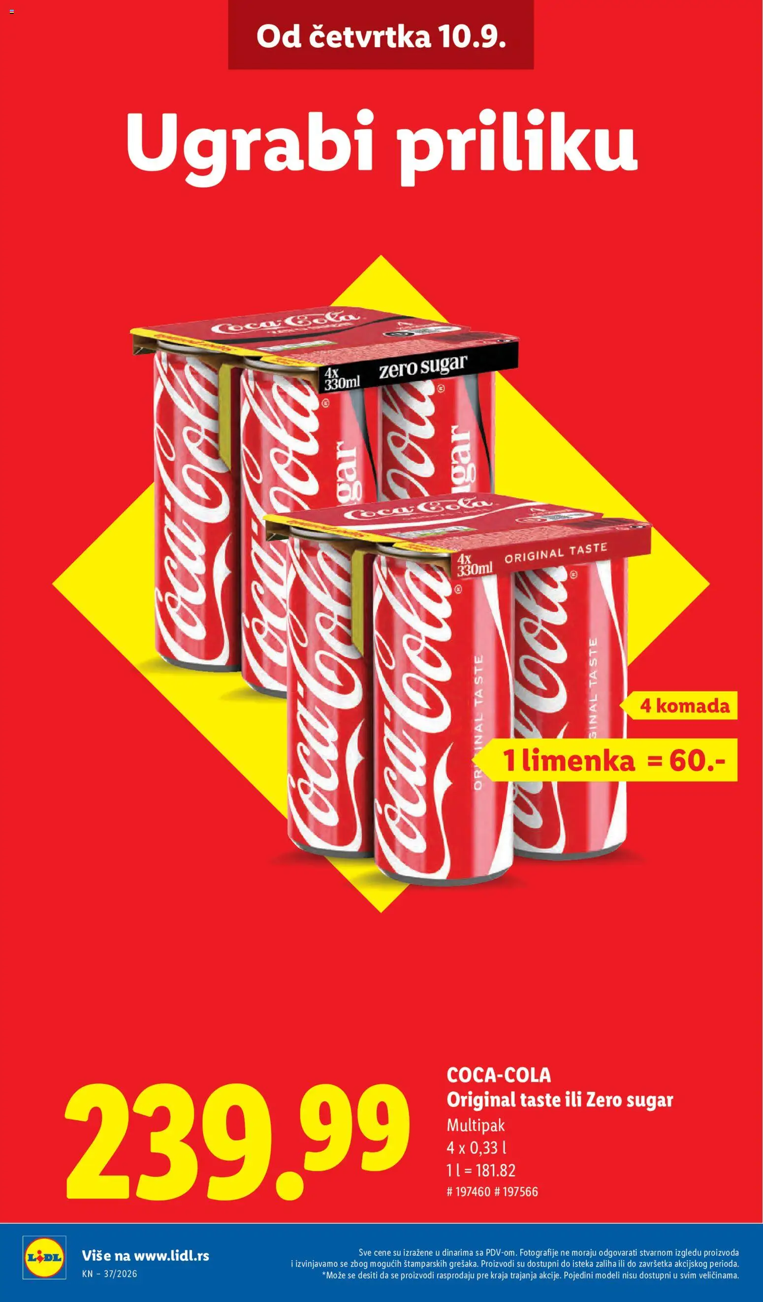 Lidl katalog - važi od 10.09.2026 | Strana: 10