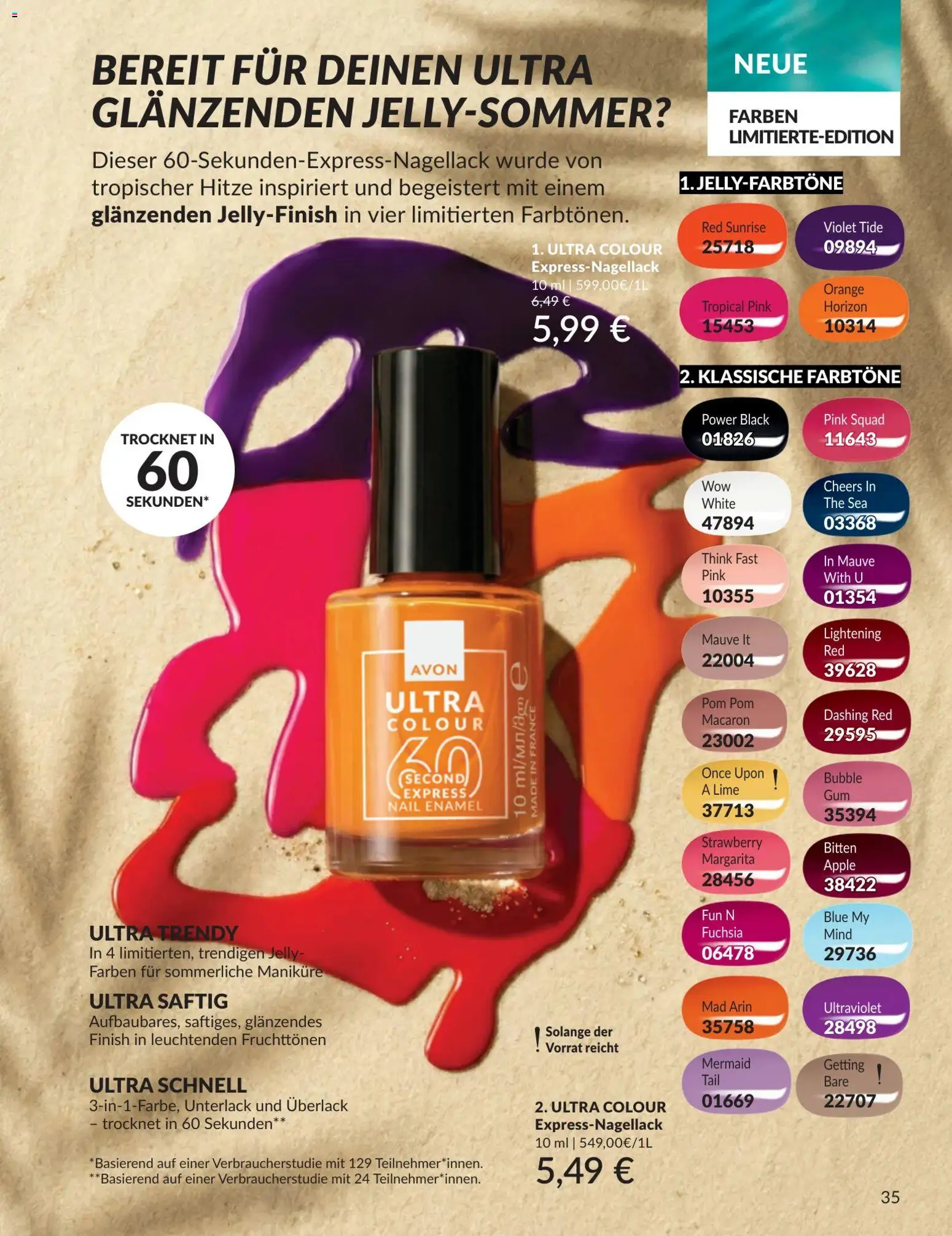 AVON Katalog Juli 2026 – gültig ab 01.07.2026 | Seite: 35 | Produkte: Finish, Apple