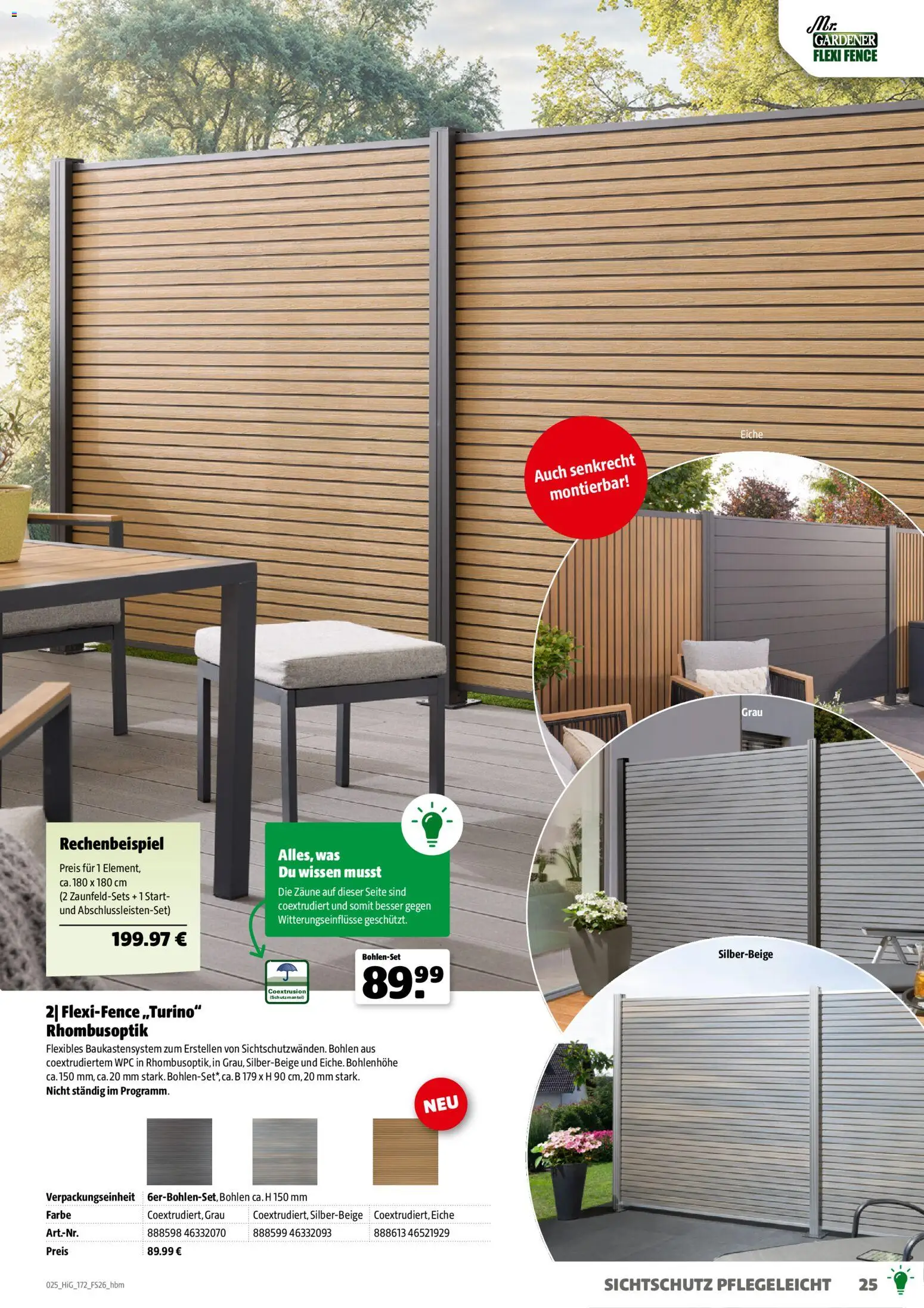 Hagebau Gartengestaltungsortiment – gültig ab 02.03.2026 | Seite: 25