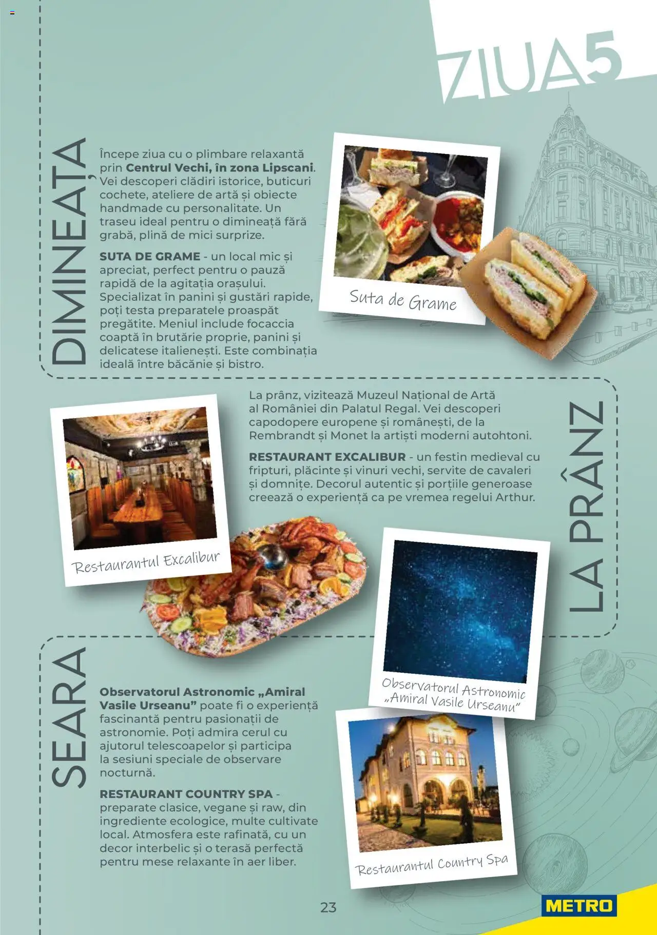 Noul catalog Metro – valabil de la 01.08.2025 | Pagină: 23 | Produse: Focaccia, Mici