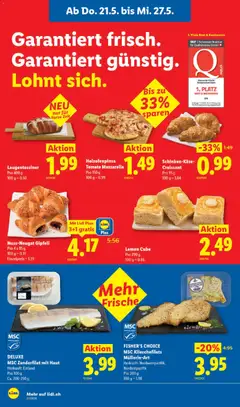 Lidl aktionen ab 21.05.2026 gültig | Seite: 6 | Produkte: Gipfeli, Brot