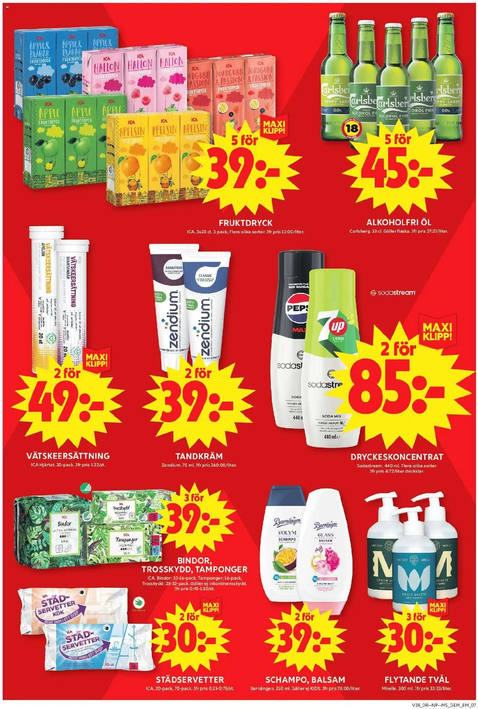 ICA Maxi reklamblad aktuell från 06/07/2026 | Sida: 7