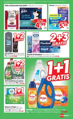 Dekamarkt folder - Voorbeeld van een folder van Dekamarkt, geldig van 15-09-2026 | Pagina: 13 | Producten: Wasmiddel, Robijn, Zalm, Geur