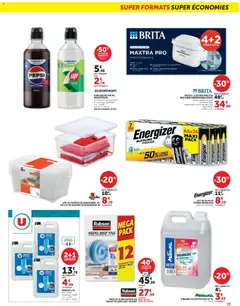 Super U - Prévisualisation de Super U - Les prix bas de la semaine valide à partir de 27/10/2026 | Page: 19 | Produits: Robinet, Pepsi, Vinaigre, Boîtes de rangement