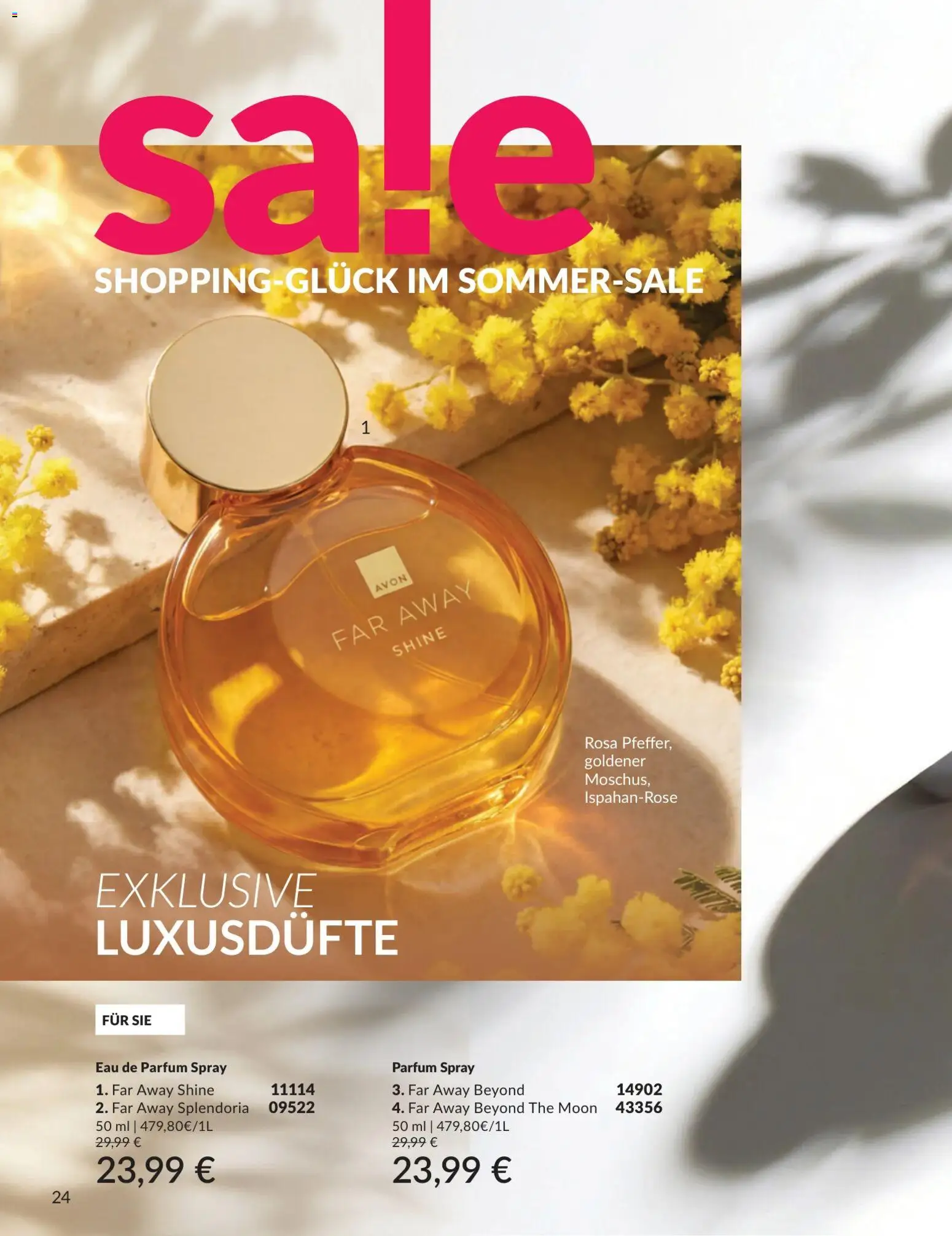 AVON Katalog Juli 2026 – gültig ab 01.07.2026 | Seite: 24 | Produkte: Parfüm, Eau de Parfum