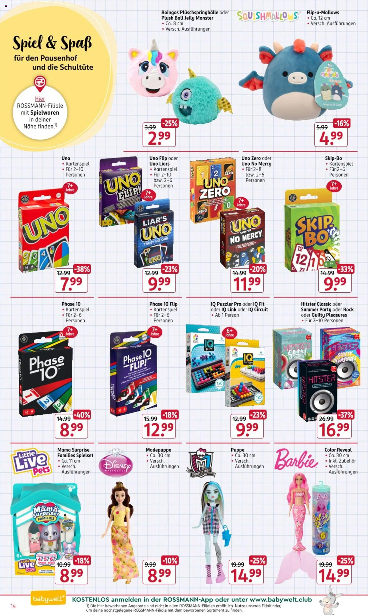 Rossmann Schulaktion – gültig ab 29.06.2026 | Seite: 14