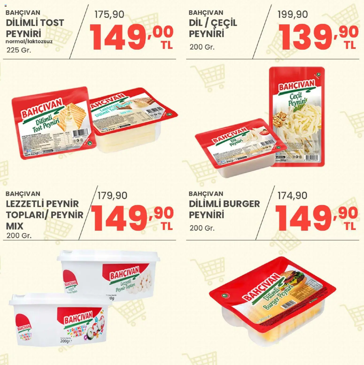 Sarıyer Katalog - 22.05.2026 tarihinden itibaren geçerlidir | Sayfa: 10 | Ürünler: Peynir