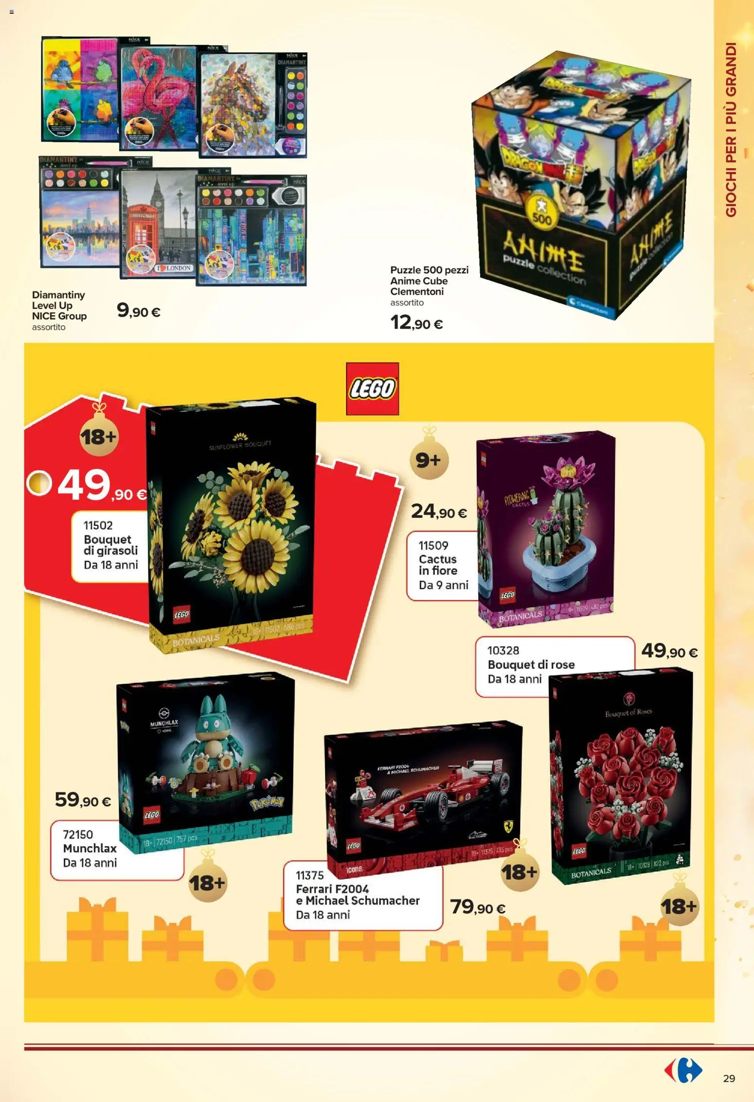 Volantino Carrefour del 23/10/2026 | Pagina: 29 | Prodotti: PC, Cactus, LEGO