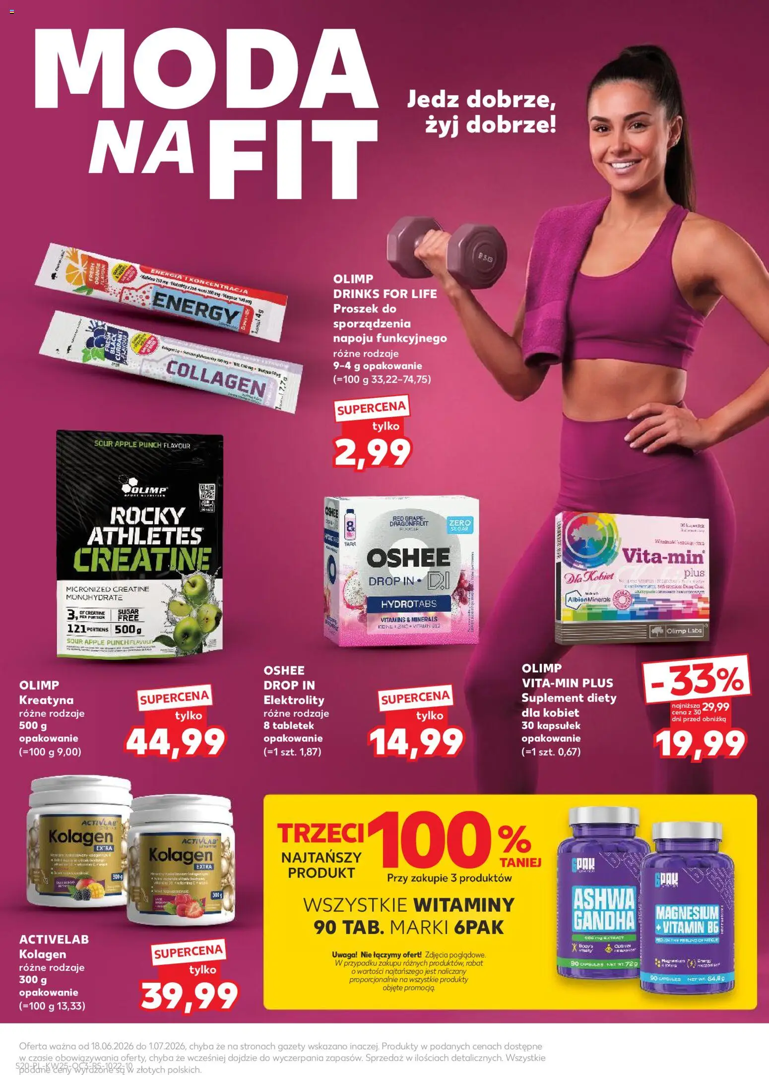 Kaufland Polsko leták - Drogerię od 18.06.2026 | Strana: 20 | Produkty: Apple, Kolagen