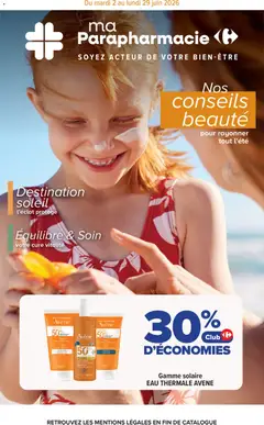 Carrefour - Prévisualisation de Carrefour Parapharmacie, beauté, santé & bien-être valide à partir de 02.06.2026