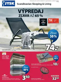 JYSK leták platný od 10.06.2026