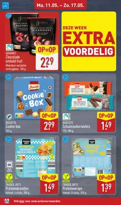 Aldi folder week 20 - Voorbeeld van een folder van Aldi, geldig van 11.05.2026 | Pagina: 10 | Producten: Chocolade, Box, Fruit