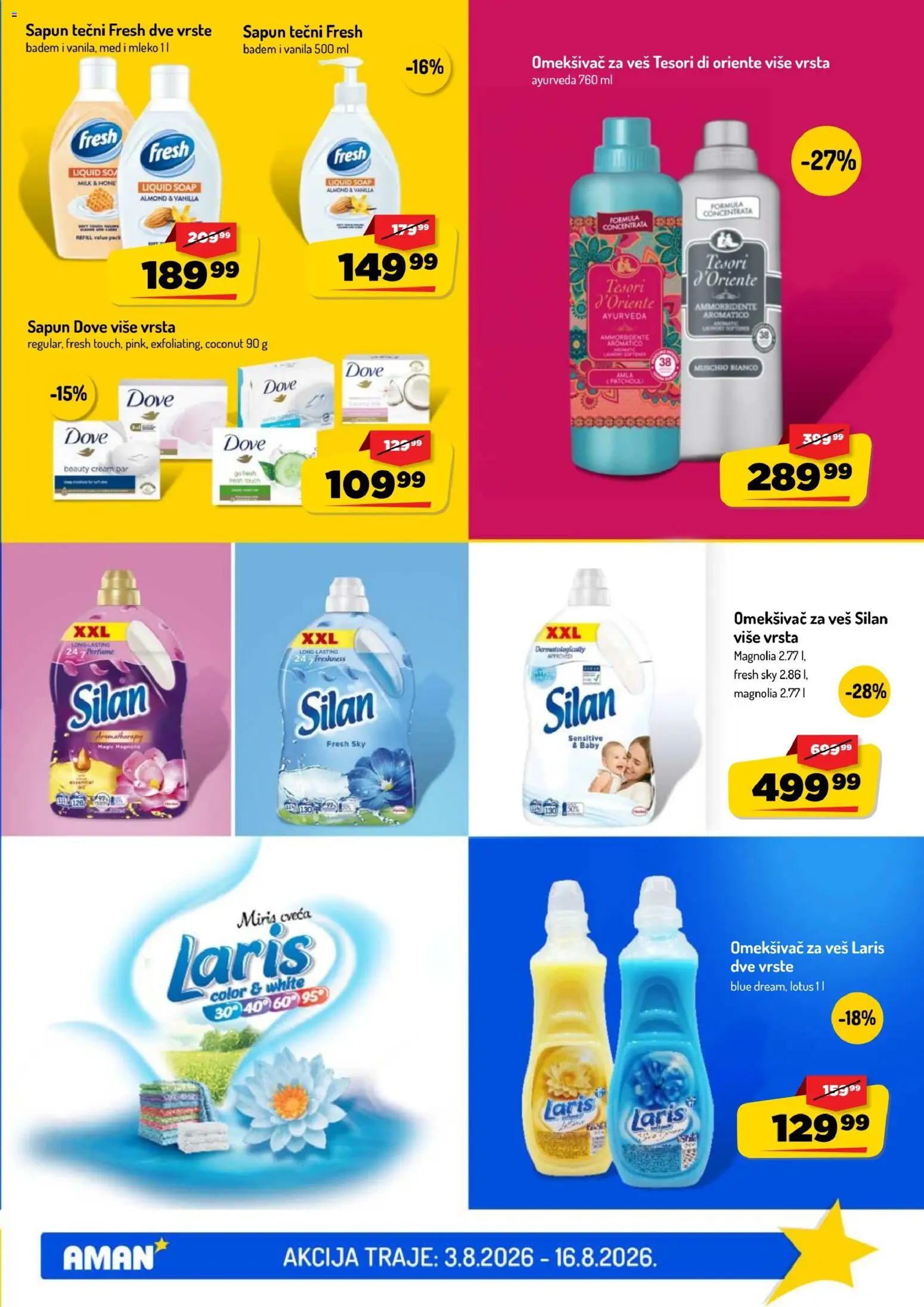 Aman katalog - važi od 03.08.2026 | Strana: 35 | Proizvode: Badem, Miris, Med, Sapun