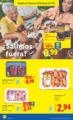 Vista previa Alitas de pollo, Barbacoa. Aprox. 550 g válido desde el 11.05.2026 | Página: 22 | Productos: Cerdo