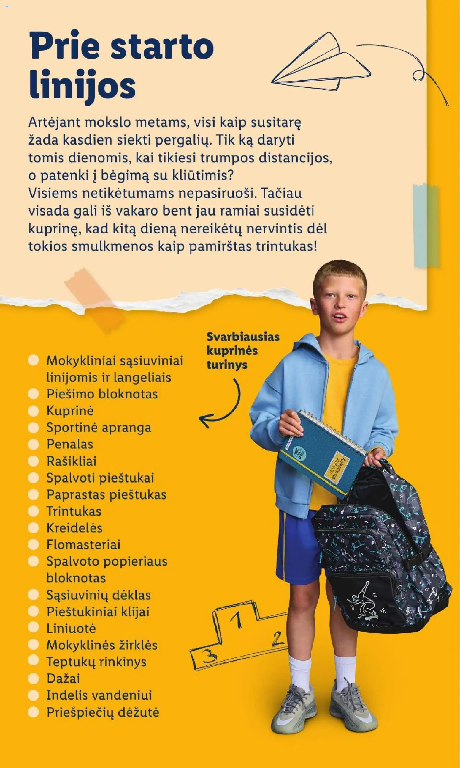 LIDL akcijos nuo 2026.07.20 | Puslapis: 4 | Prekių: Dėklas, Kuprinė