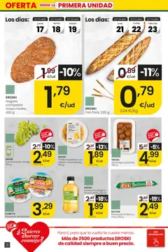 Vista previa Eroski folleto válido desde el 17/09/2026 | Página: 2