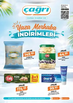 05.06.2026 tarihinden itibaren geçerli olan Çağrı Market kataloğu önizlemesi