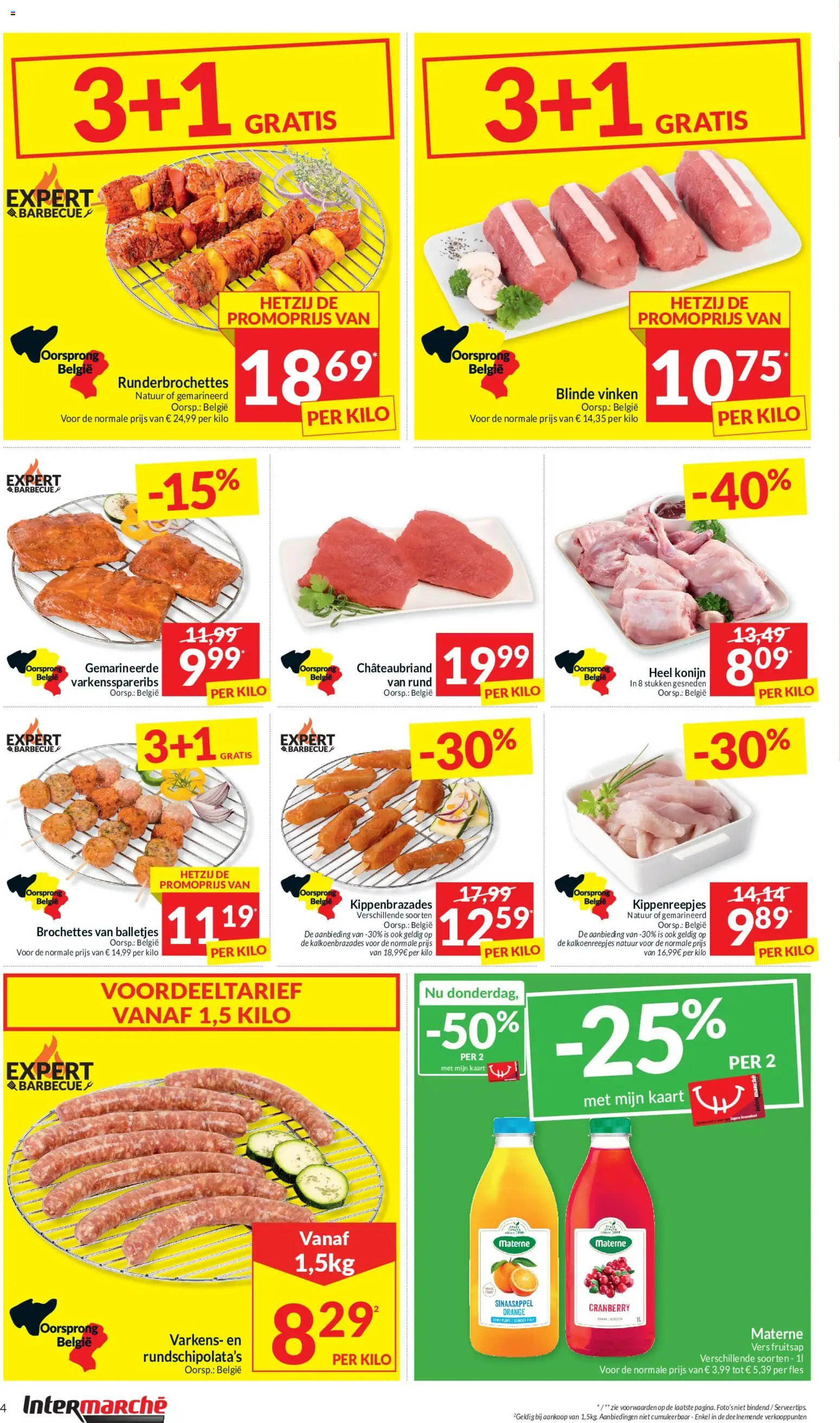 {H1} | Pagina: 4 | Producten: Cordon bleu, Fles, Kaart