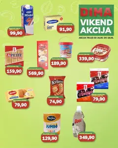 VP Dima katalog Vikend akcija - pregled VP Dima kataloga - važi od 26.06.2026
